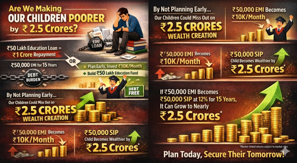 Are We Making Our Children Poorer by ₹2.5 Crores?