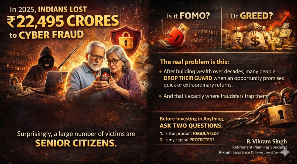 Indians Lost ₹22,495 Crores to Cyber Fraud